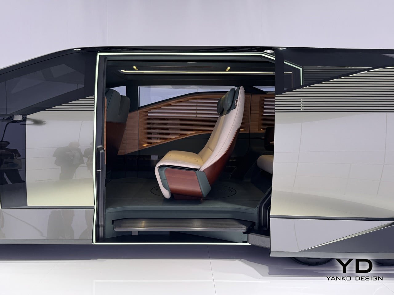 Lexus LS Konsepti: Uzayın Sınırlarını Zorlayan 6 Tekerlekli Lüks