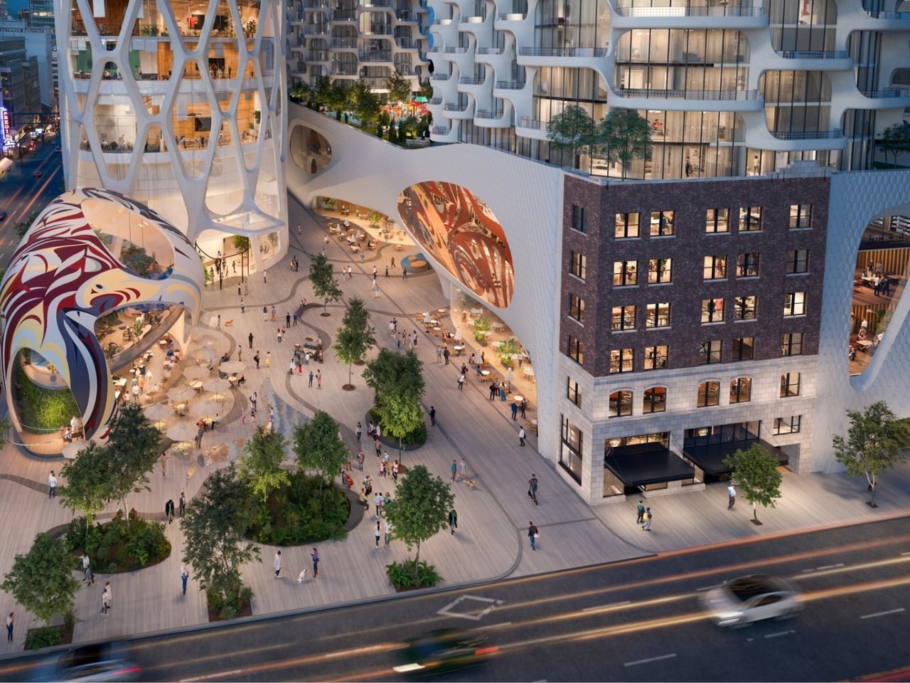 Vancouver'ın Gökyüzü Değişiyor: Deniz Süngerinden İlham Alan Süpertall