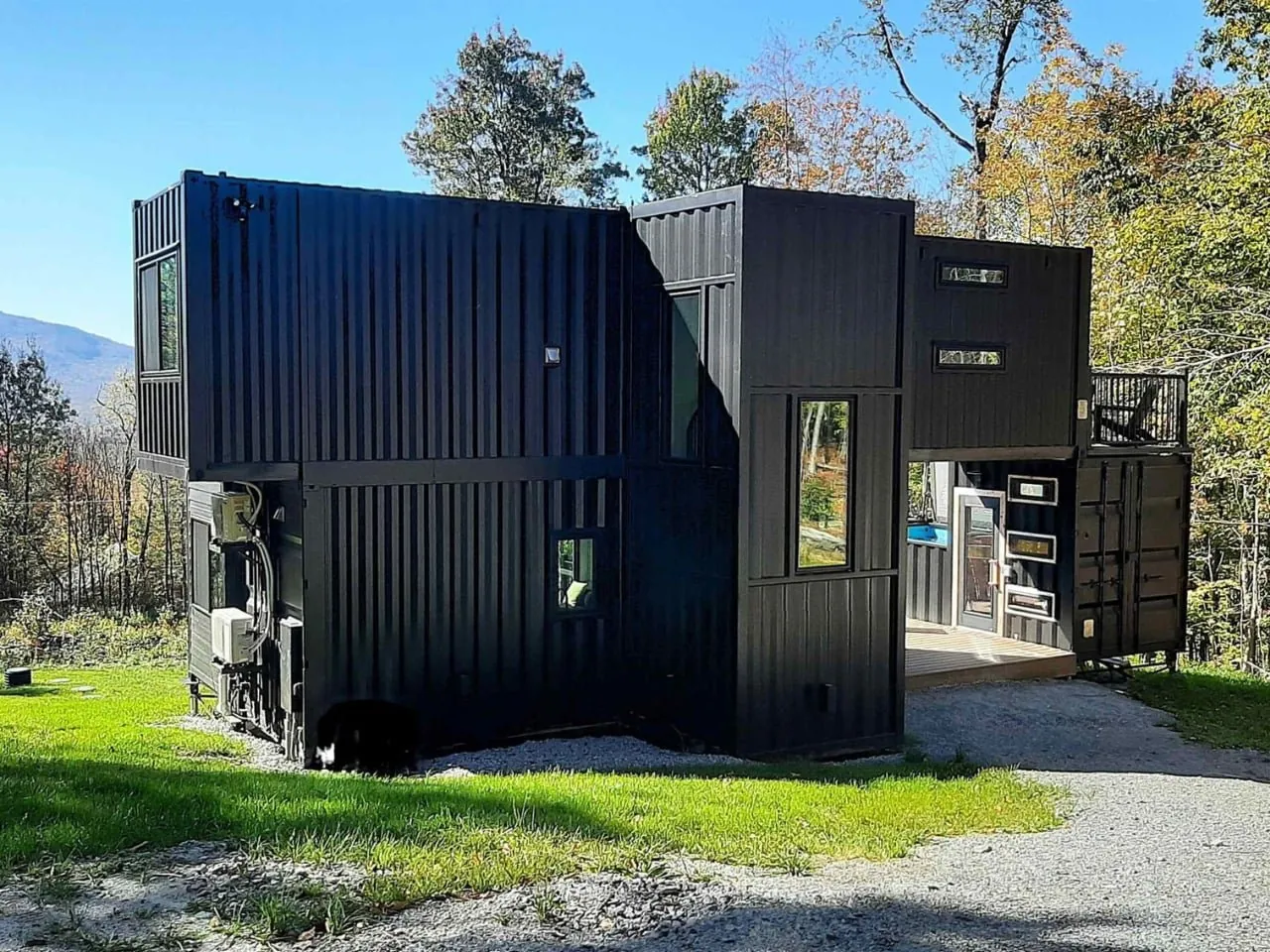 Vermont&rsquo;ta Konteyner Ev Devrimi: Estetik, Fonksiyon ve Yaşam Sanatı