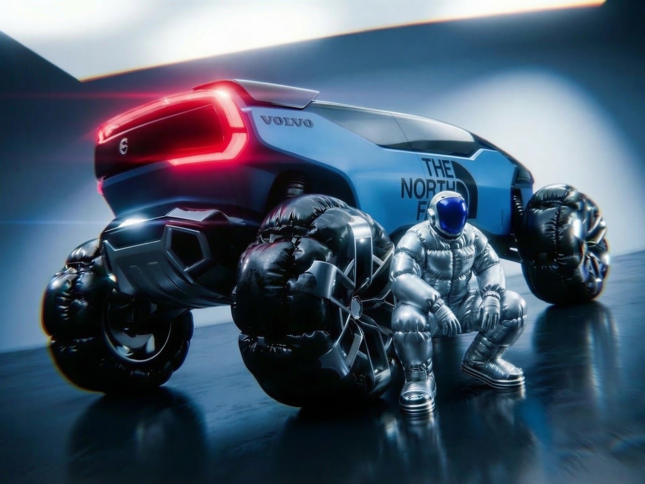 Volvo Cosmic Surfer: Ay Yüzeyinde Çığır Açan Akıcı Sürüş