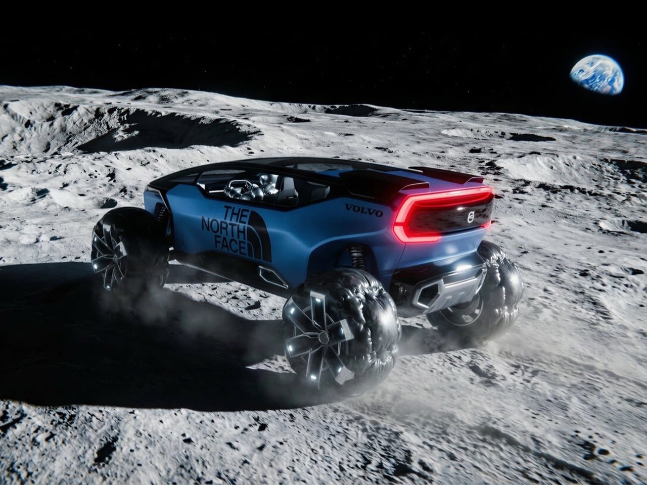 Volvo Cosmic Surfer: Ay Yüzeyinde Çığır Açan Akıcı Sürüş