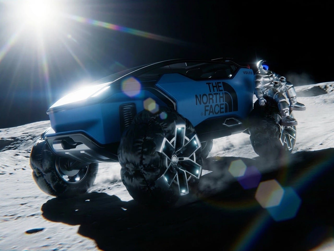 Volvo Cosmic Surfer: Ay Yüzeyinde Çığır Açan Akıcı Sürüş