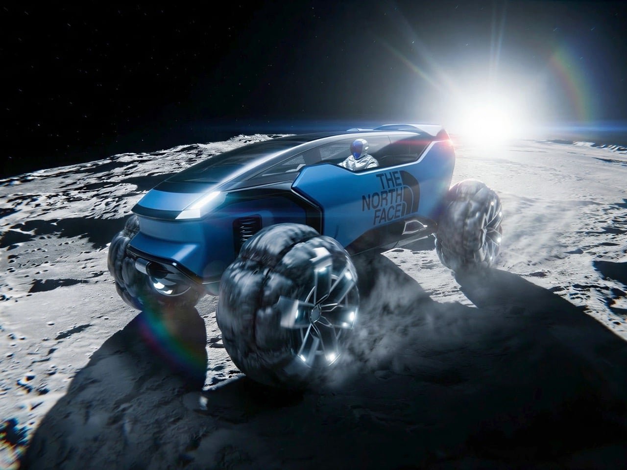 Volvo Cosmic Surfer: Ay Yüzeyinde Çığır Açan Akıcı Sürüş