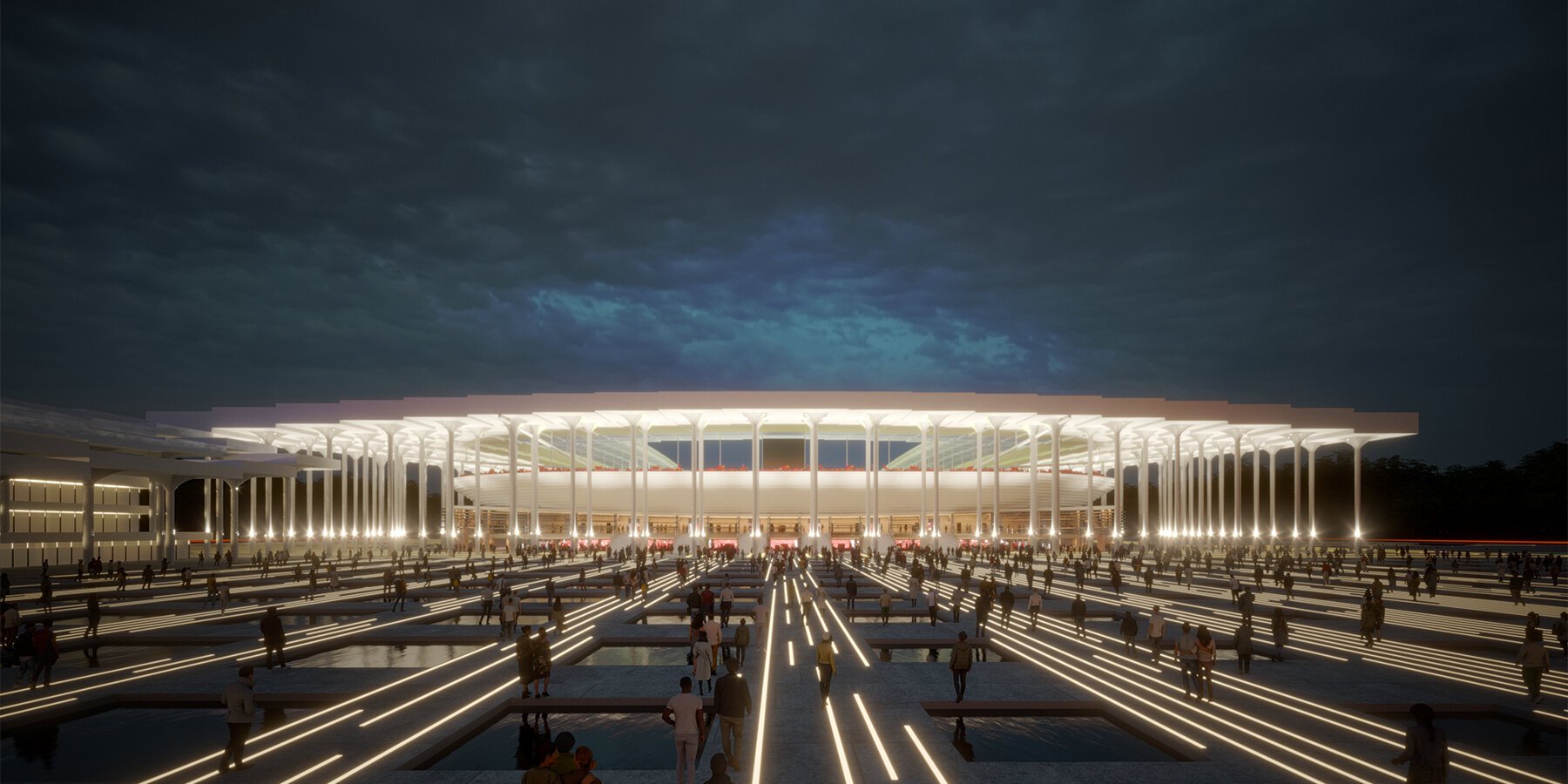 Xi’an Futbol Merkezi: Kentle Bütünleşen Yeni Nesil Stadyum Tasarımı