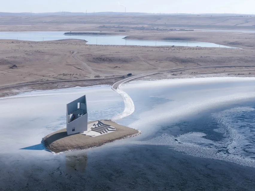 İç Moğolistan’da UFO Şeklinde Galeri: Prairie Ark