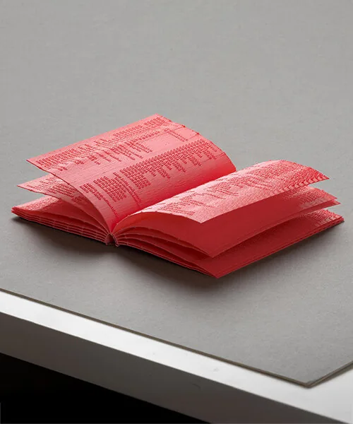 3D Baskılı Kitap, Üretim Kodunu Sayfalarında Taşıyor