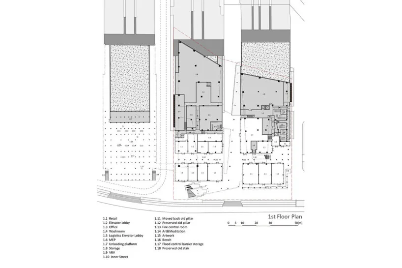 Kengo Kuma, Tarihi Tersaneyi Yürünebilir Volkanik Taş Çatıya Dönüştürdü