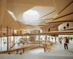 Kengo Kuma ve Paul Raff’den Banff’ta Doğayla Bütünleşen Ziyaretçi Merkezi