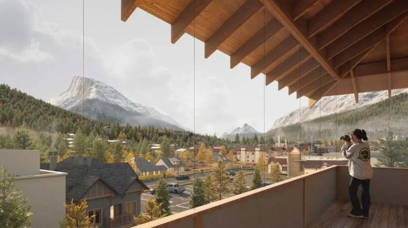 Kengo Kuma ve Paul Raff’den Banff’ta Manzaraya Karışan Ziyaretçi Merkezi
