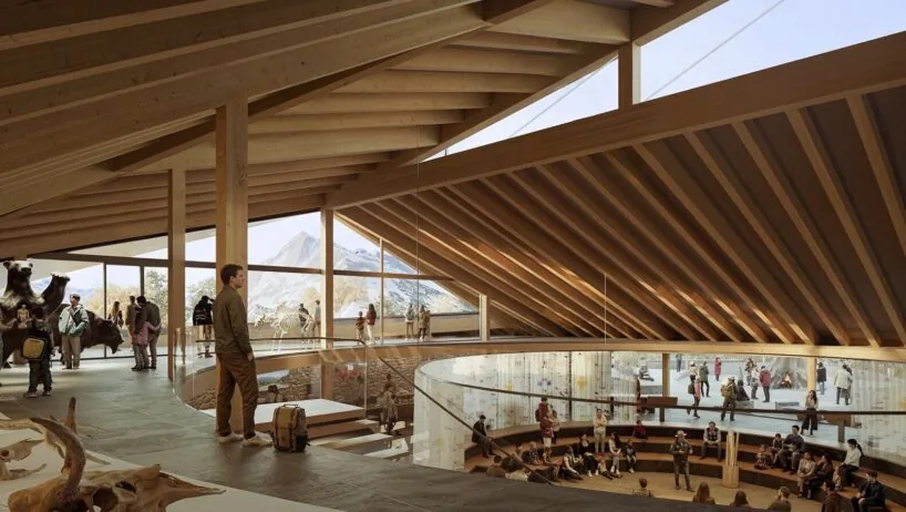 Kengo Kuma ve Paul Raff’den Banff’ta Doğayla Bütünleşen Ziyaretçi Merkezi