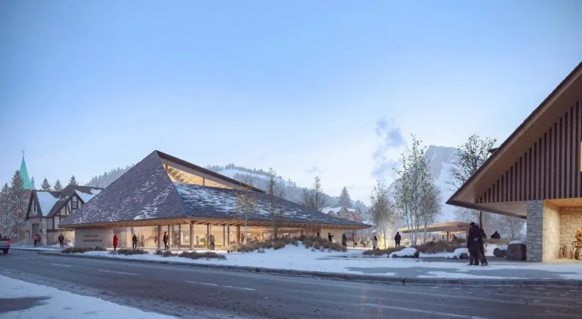 Kengo Kuma ve Paul Raff’den Banff’ta Doğayla Bütünleşen Ziyaretçi Merkezi