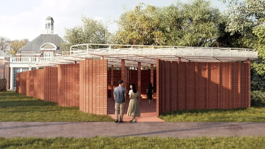 Lanza Atelier’den Serpentine Pavyonu’na Tarihi Bir Gönderme: ‘Crinkle-Crankle’ Duvarlar