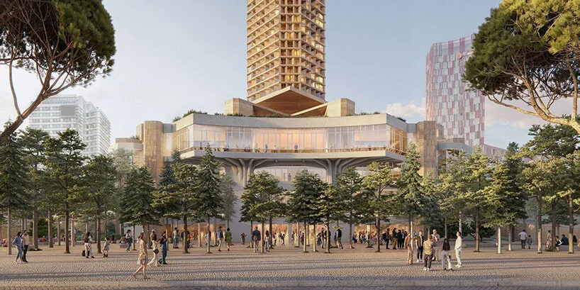 Herzog & de Meuron Tiran'da Bir Sarayı Kültür Merkezine Dönüştürüyor