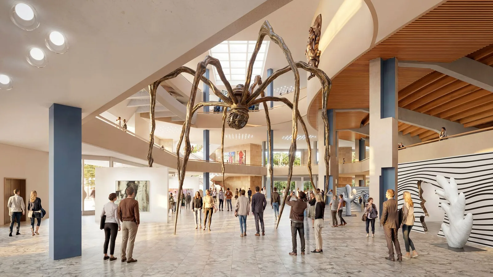 Herzog & de Meuron Tiran'da Bir Sarayı Kültür Merkezine Dönüştürüyor