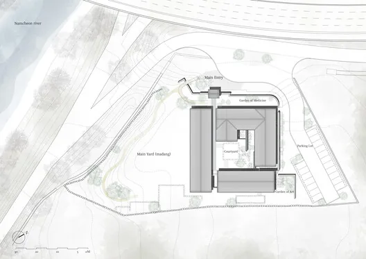 Geleneksel Kore Mimarisi Modern Ahşap Kafeslerle Buluşuyor