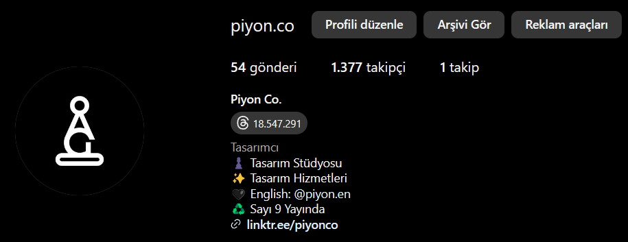Piyon Instagram Hesabımız