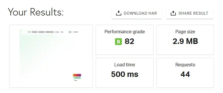 Pingdom Tools Hız Raporu