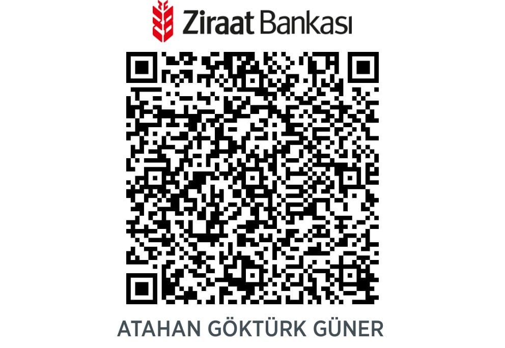 Ziraat IBAN Atahan Göktürk