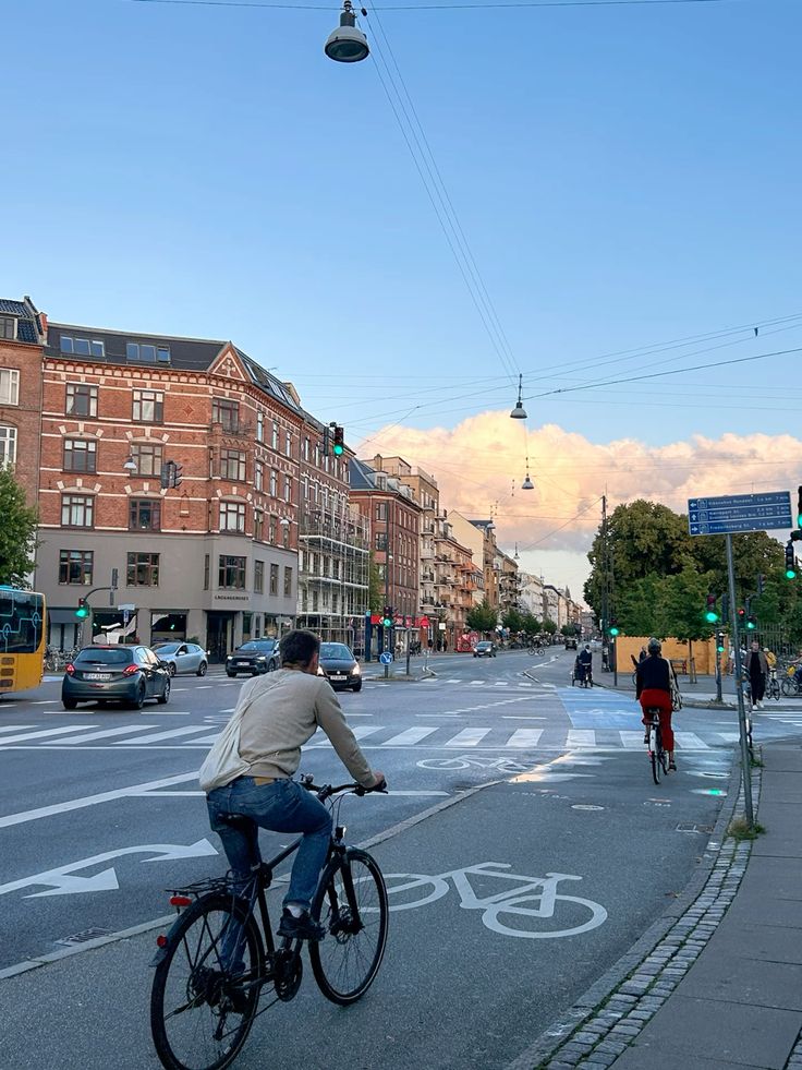 Bisiklet şehir hayatı