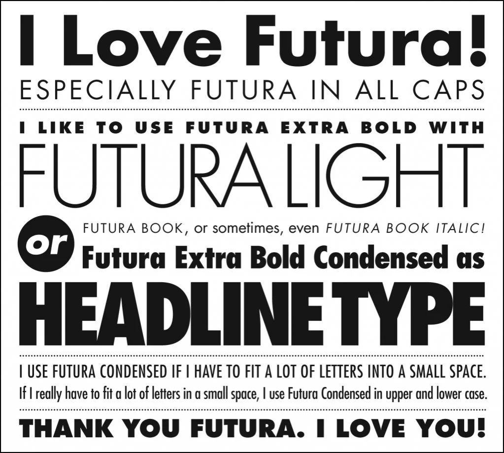 I love Futura