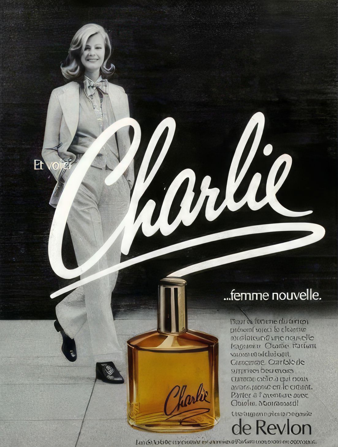 Charlie Kadın Parfümü Afişi