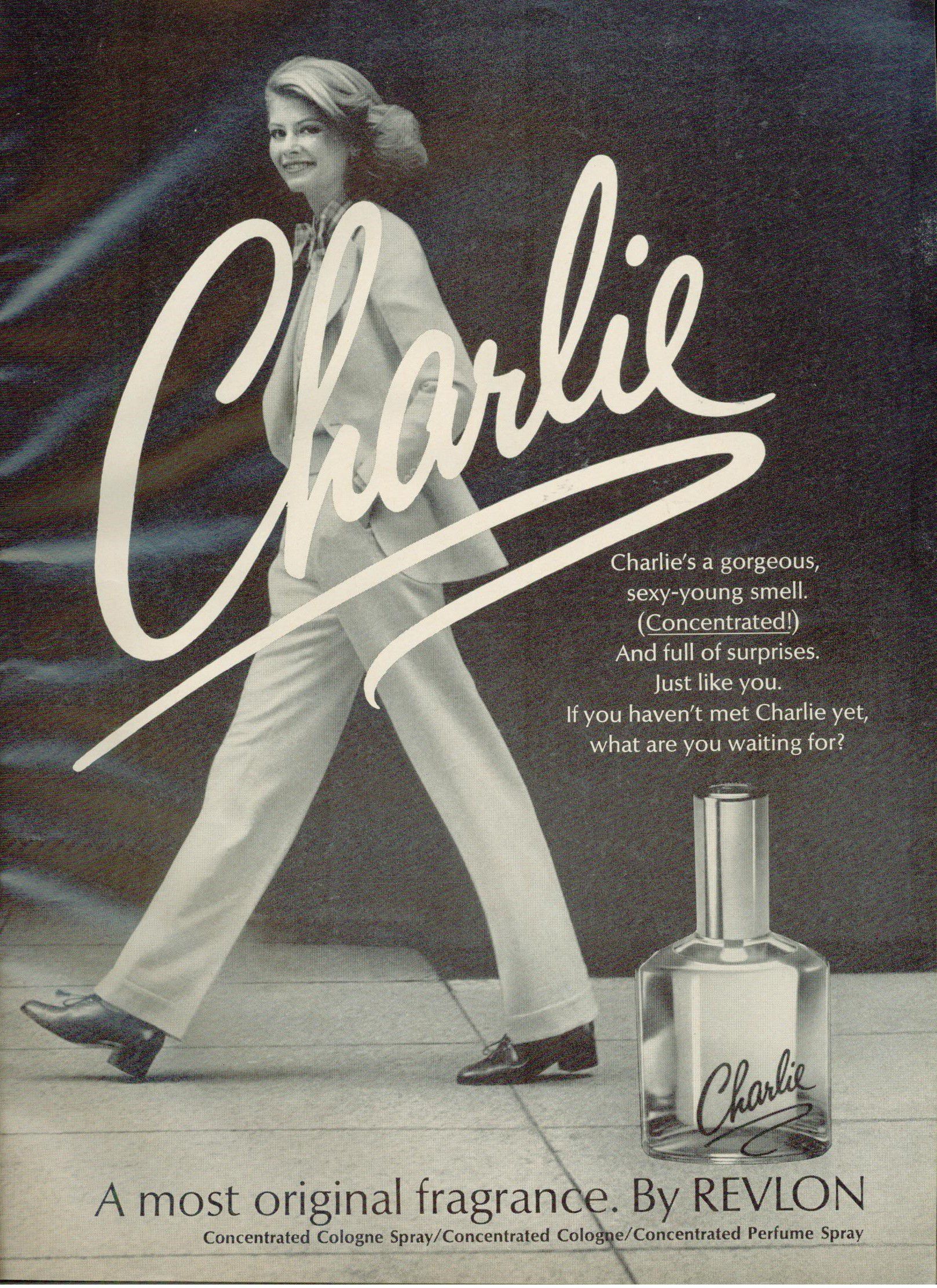 Charlie Parfüm reklam afişi